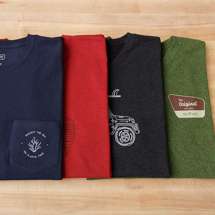 public-lands-t-shirt-o4 klean_shirt_all_designs_outlayed_lifestyle.jpg
